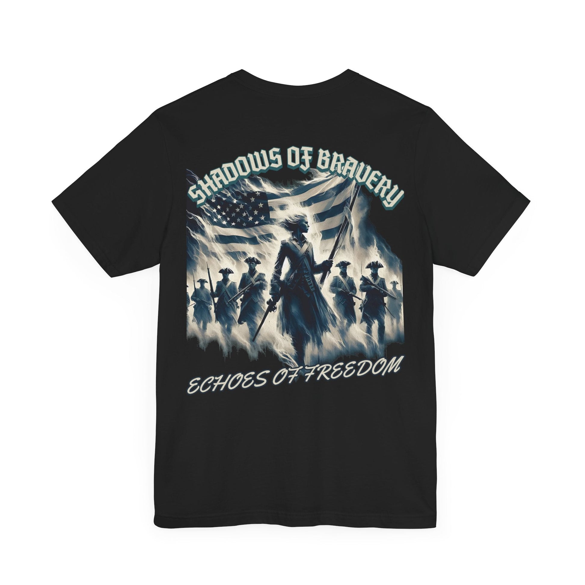 Shadows of bravery tee, 4th of july tee, independance day tshirt, america tee, - VICIOUSLY CRUNK MERCH