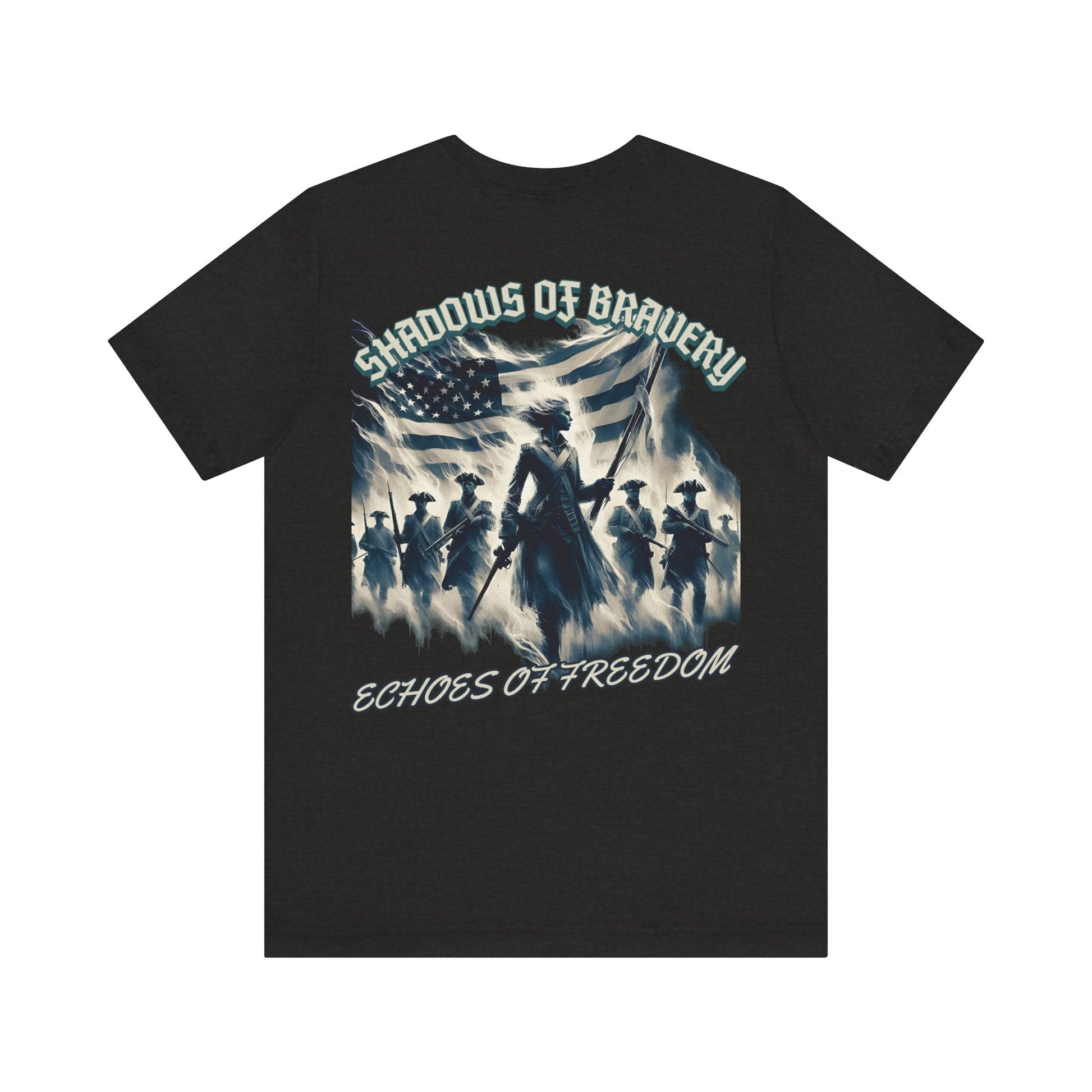 Shadows of bravery tee, 4th of july tee, independance day tshirt, america tee, - VICIOUSLY CRUNK MERCH