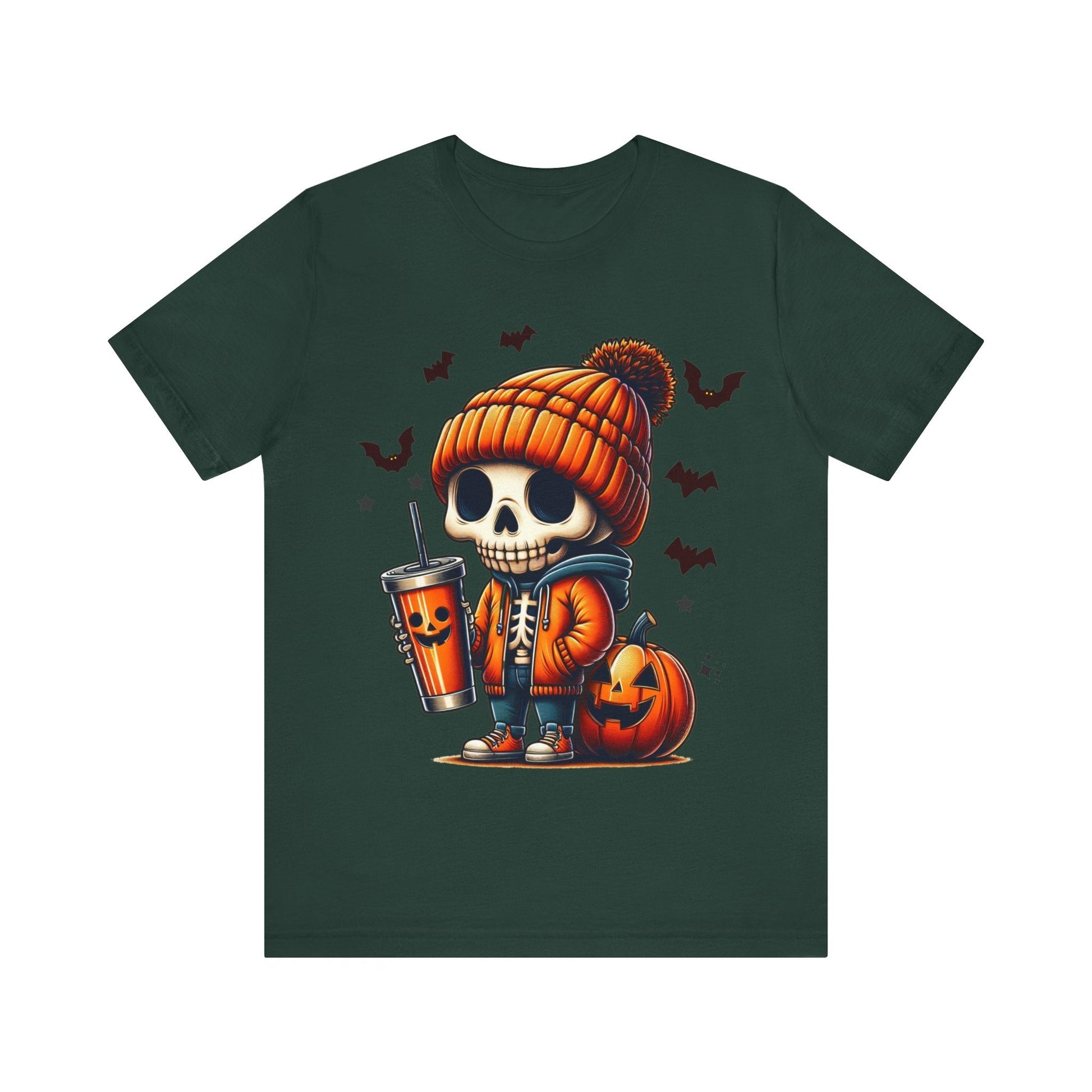 Skeleton Halloween - Tee - VICIOUSLY CRUNK MERCH