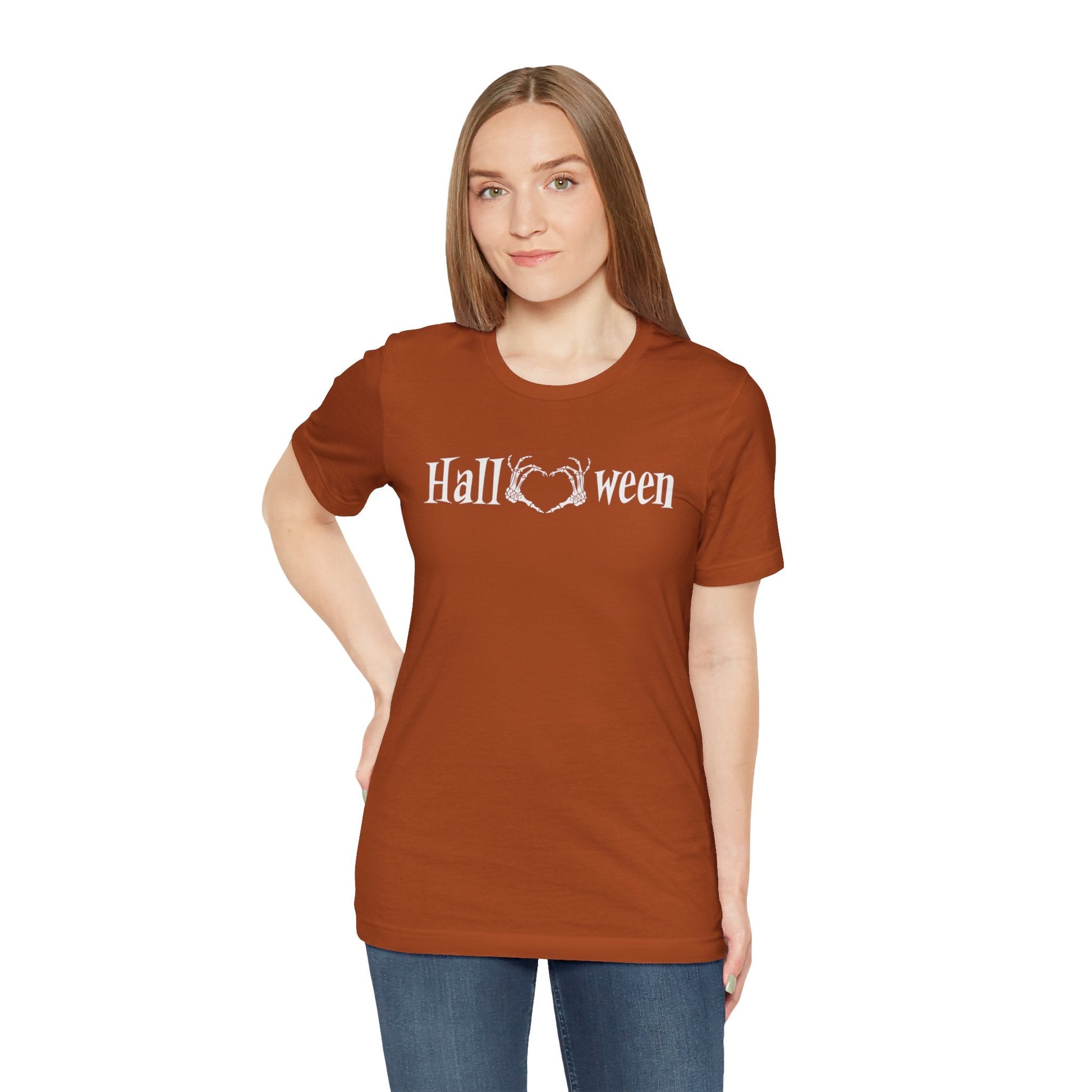 Skull Heart Halloween Short Sleeve Tee - VICIOUSLY CRUNK MERCH