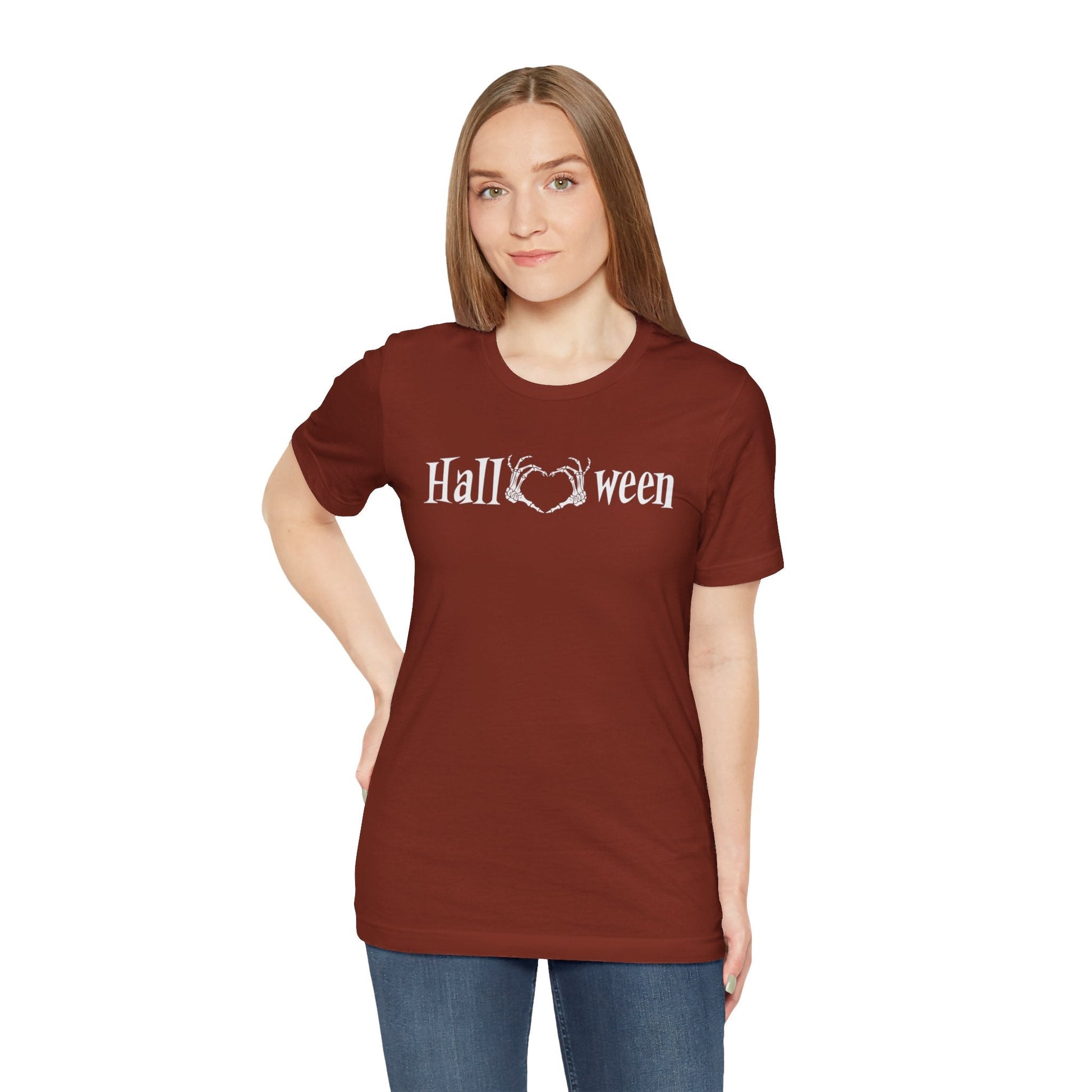 Skull Heart Halloween Short Sleeve Tee - VICIOUSLY CRUNK MERCH