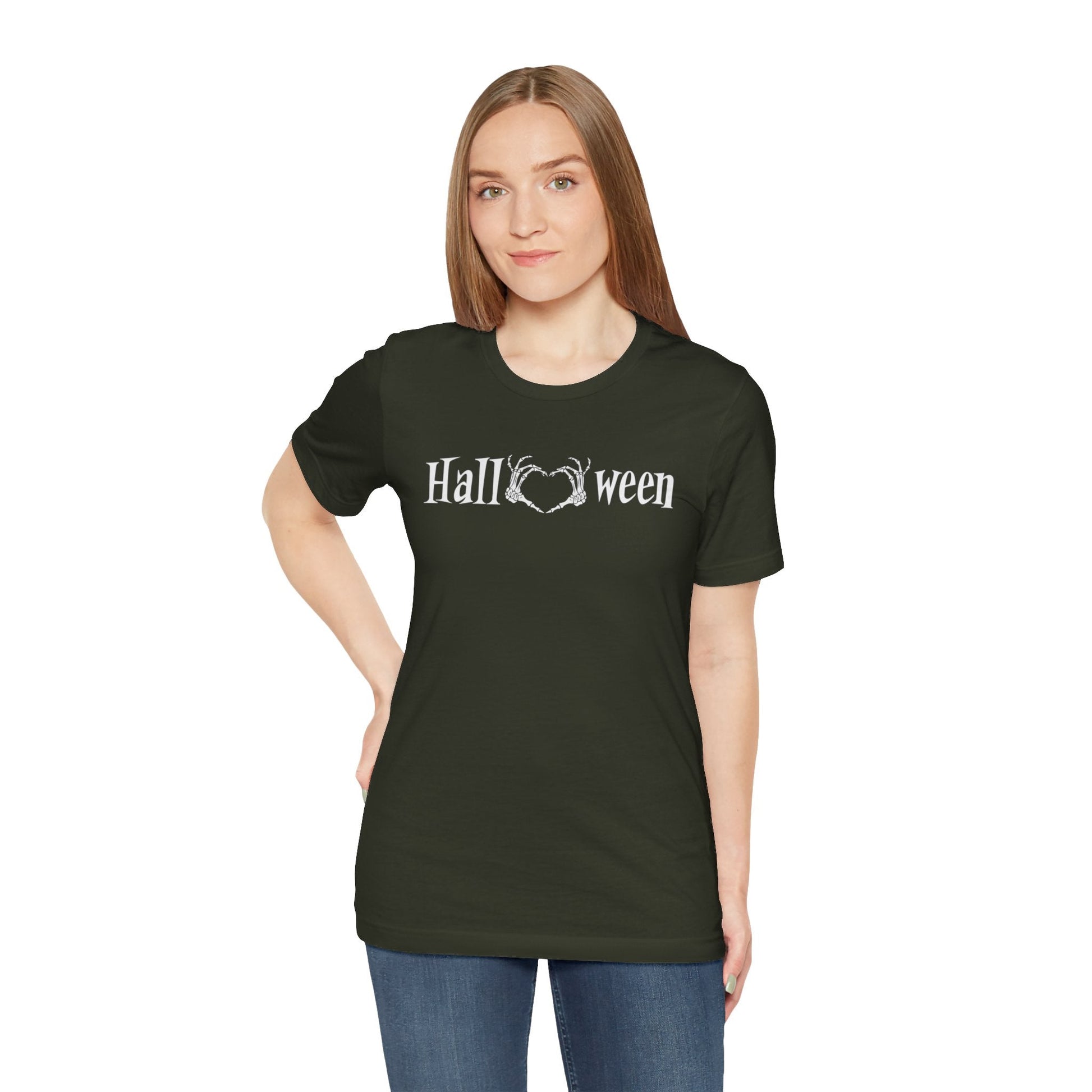 Skull Heart Halloween Short Sleeve Tee - VICIOUSLY CRUNK MERCH