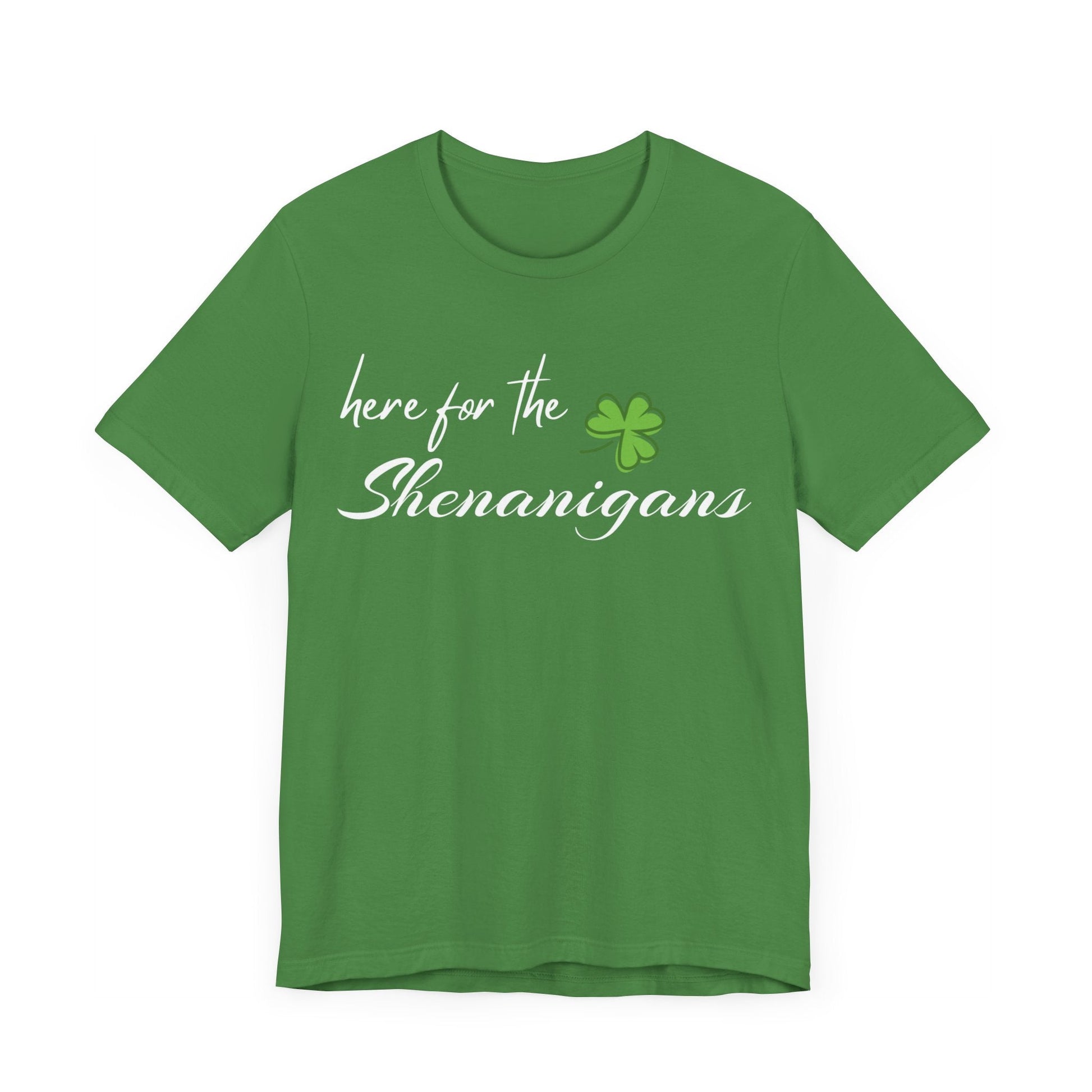 St Patricks Day Shirt, here for the shenanigans Shirt, Group Shirts, Party, Custom Shirt, Saint Patricks Day, party shirt - VICIOUSLY CRUNK MERCH