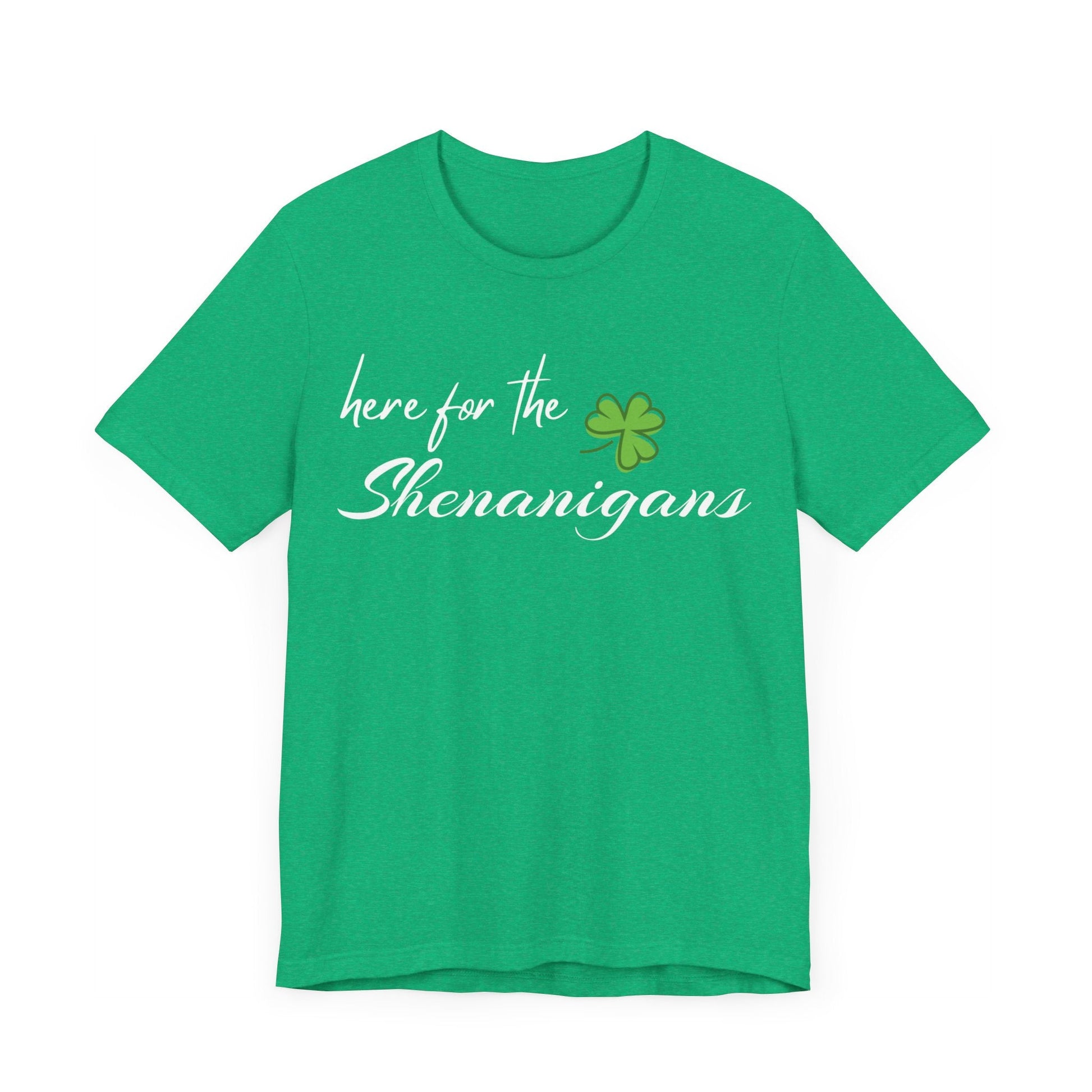 St Patricks Day Shirt, here for the shenanigans Shirt, Group Shirts, Party, Custom Shirt, Saint Patricks Day, party shirt - VICIOUSLY CRUNK MERCH