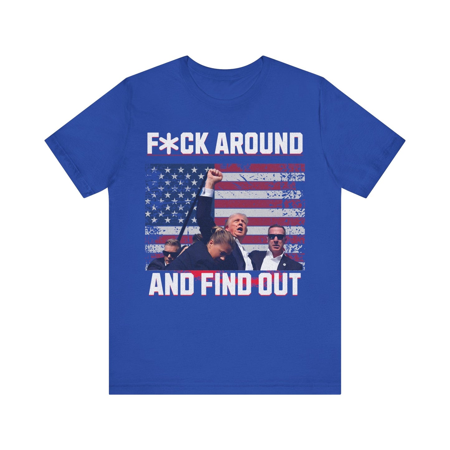 Trump Shirt, trump tee, Assassination Attempt Trump T - Shirt, president trump, Presidential Election, Stand With Trump - VICIOUSLY CRUNK MERCH