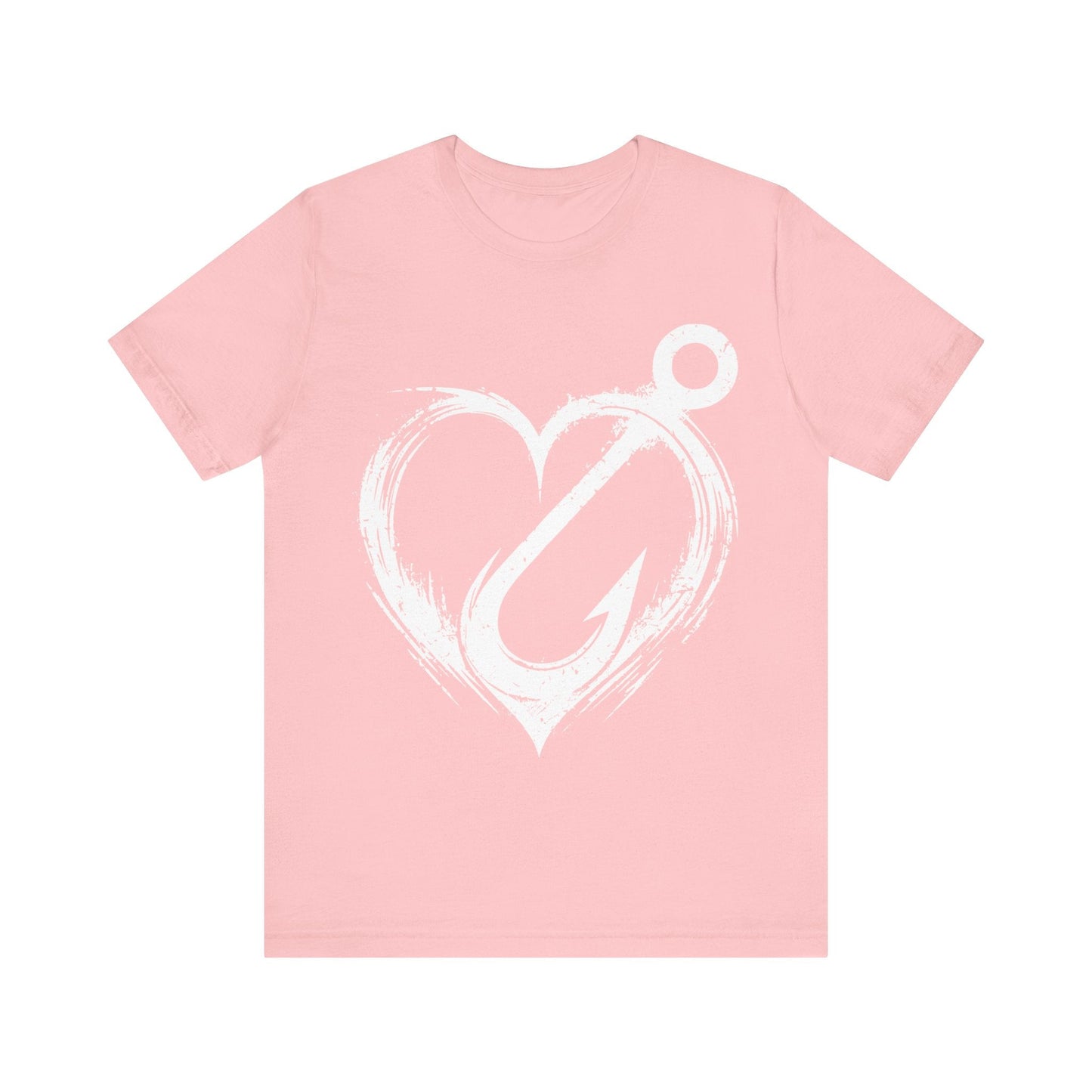 Unisex fishing shirt, love fishing, cool fishing shirt, fisher girl, love, hooked on fishing, gift for fisherman, gift for her, - VICIOUSLY CRUNK MERCH