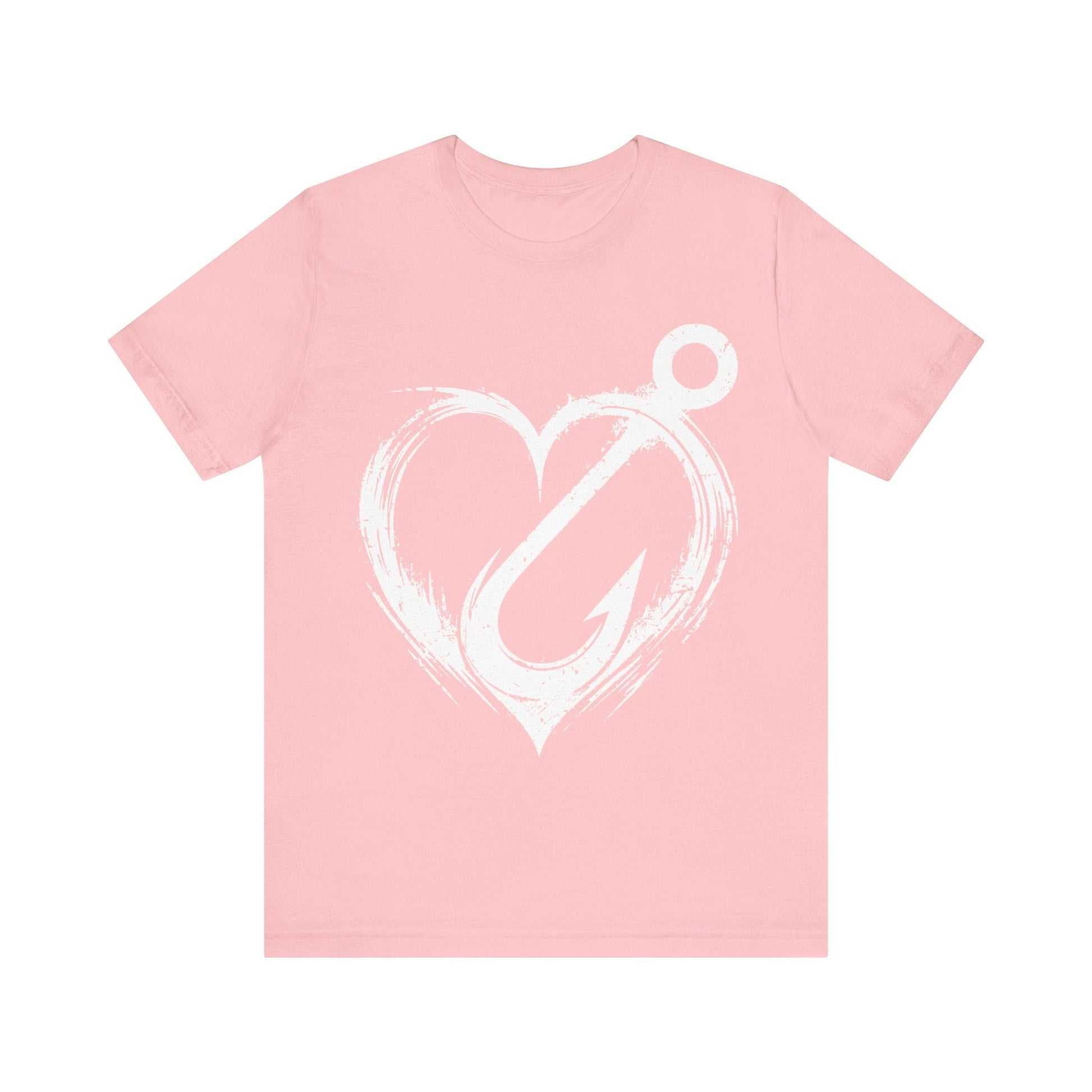 Unisex fishing shirt, love fishing, cool fishing shirt, fisher girl, love, hooked on fishing, gift for fisherman, gift for her, - VICIOUSLY CRUNK MERCH