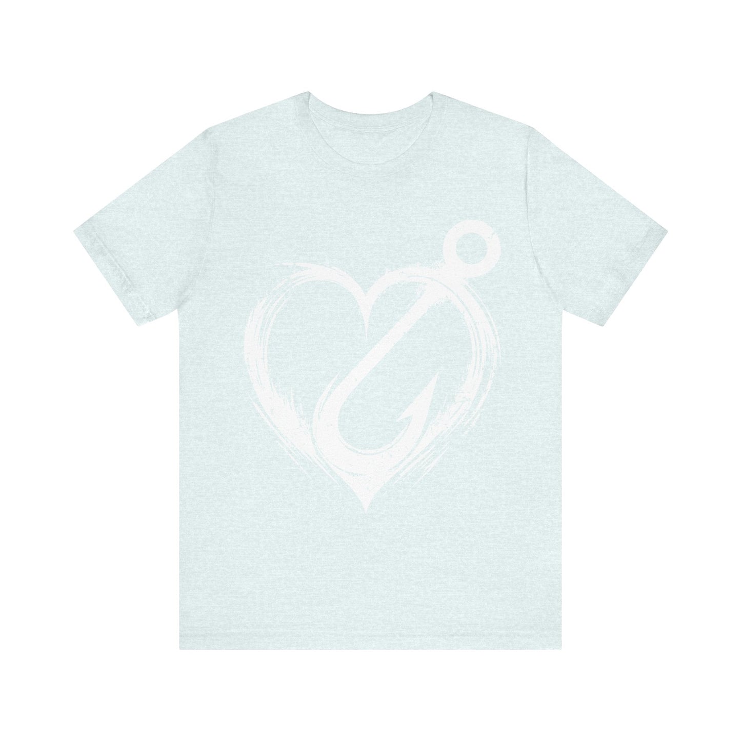 Unisex fishing shirt, love fishing, cool fishing shirt, fisher girl, love, hooked on fishing, gift for fisherman, gift for her, - VICIOUSLY CRUNK MERCH