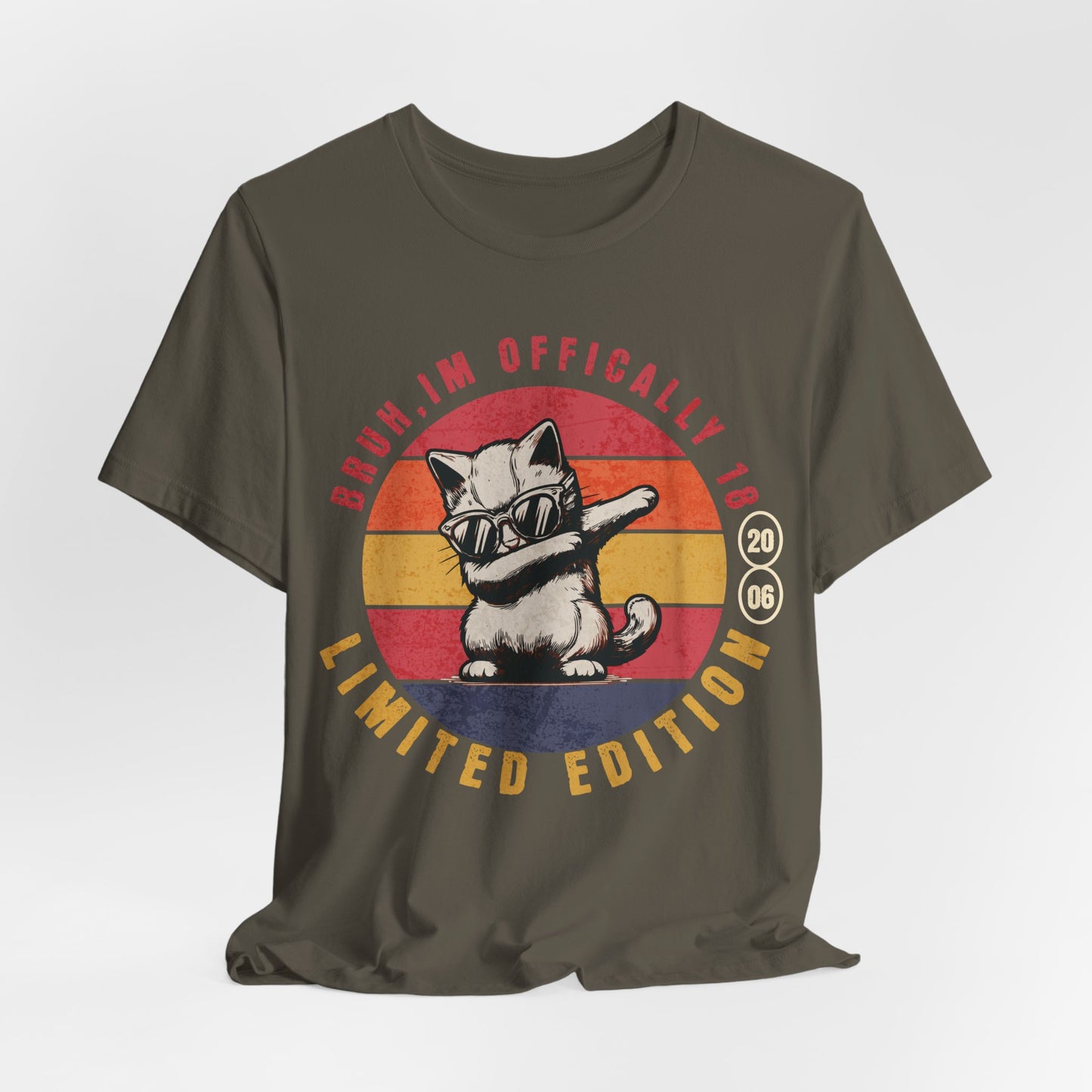 Bruh im officially 18 tshirt, teenage shirt, gift for teenager, gift for teen, 18th birthday gift, 18th birthday shirt, gift for daughter,