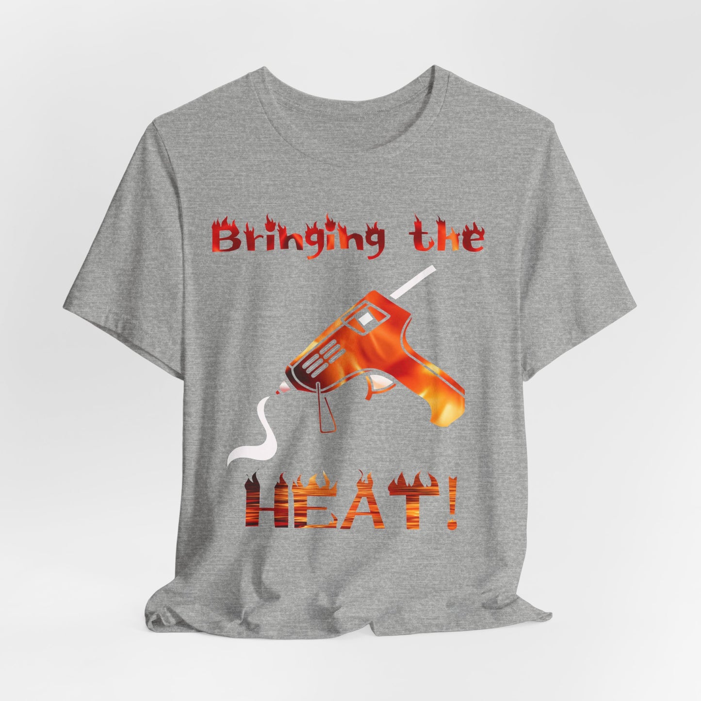 Crafting shirt, hot glue gun shirt, diy shirt,