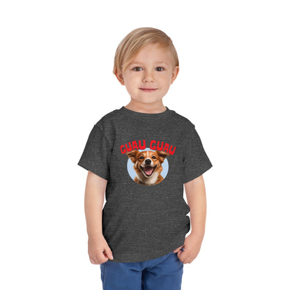 Cheerful Dog Tee for Toddlers | Cute Pet -T-Shirt