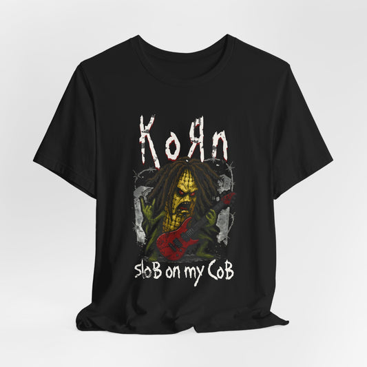 Korn Inspired Corn Cob 'Slob on My Cob'- Tee