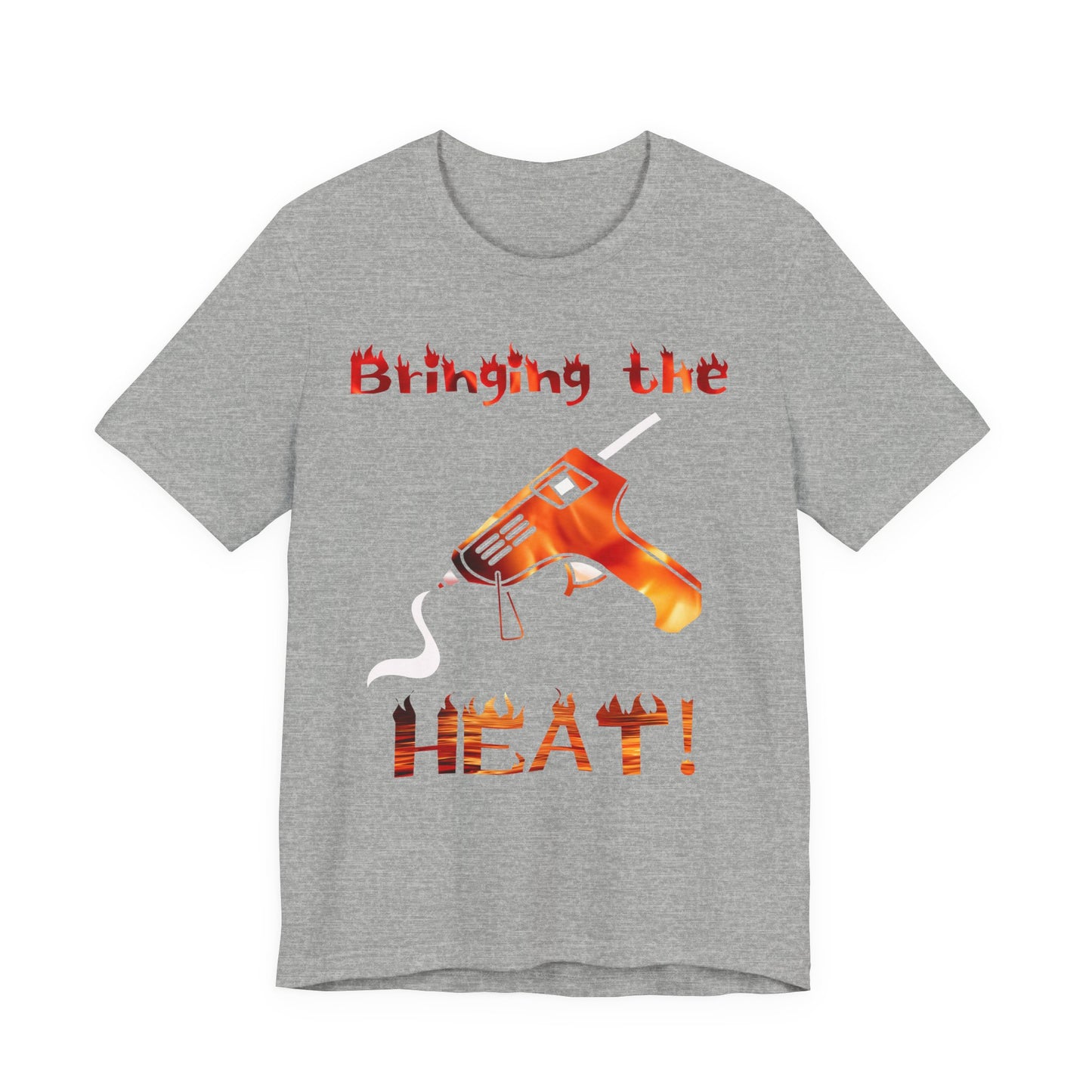Crafting shirt, hot glue gun shirt, diy shirt,