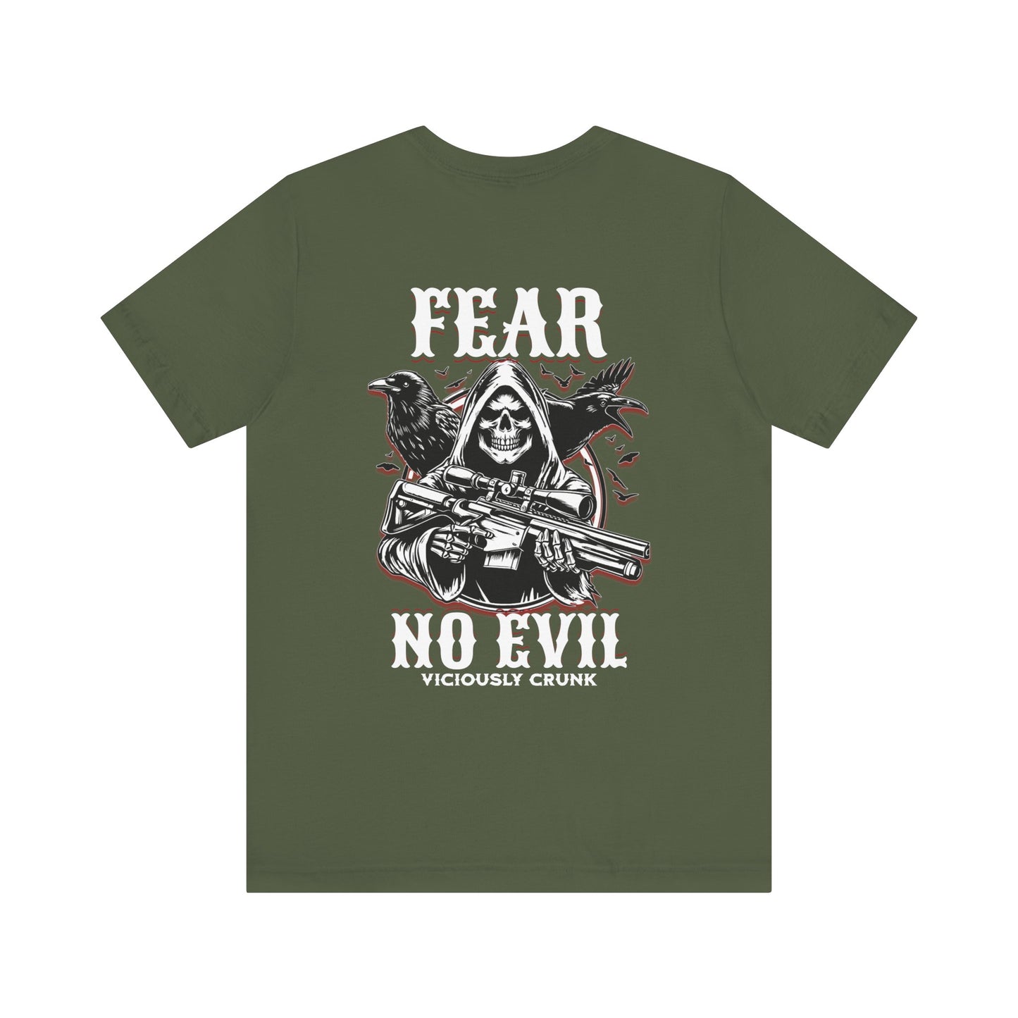 Fear no evil tshirt, Christian shirts, Religious shirts Faith-based shirts, grim reaper shirt, grim fear no evil tshirt, fearless t,