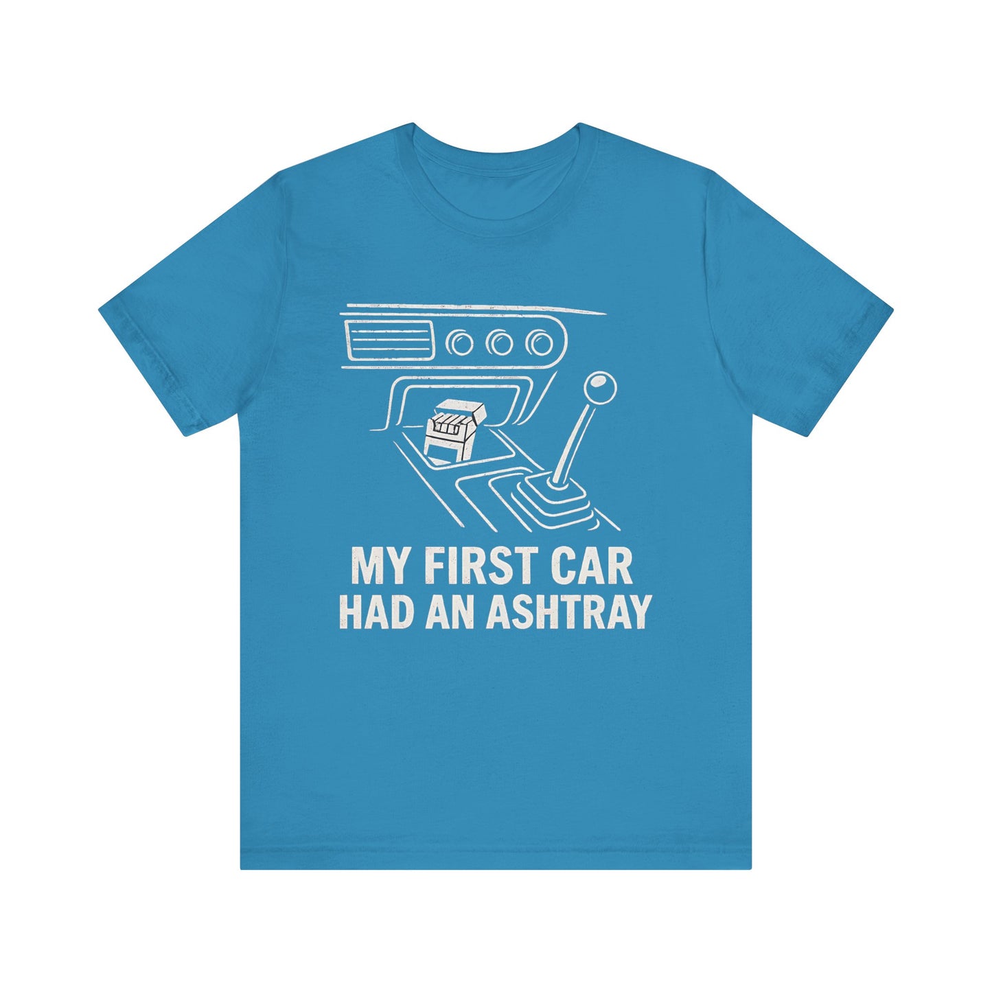 Classic Car Nostalgia Tee, My First Car Had an Ashtray Shirt, Unisex T-Shirt, Vintage Car Lovers Gift, Automotive Humor Apparel, Retro [...]