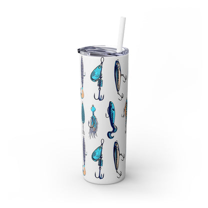 Fishing Lure Skinny 20oz Tumbler