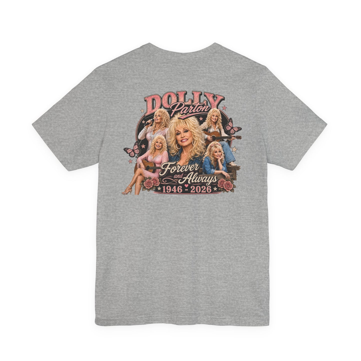Dolly Parton Tribute Tee – "Forever & Always 1946–2026"