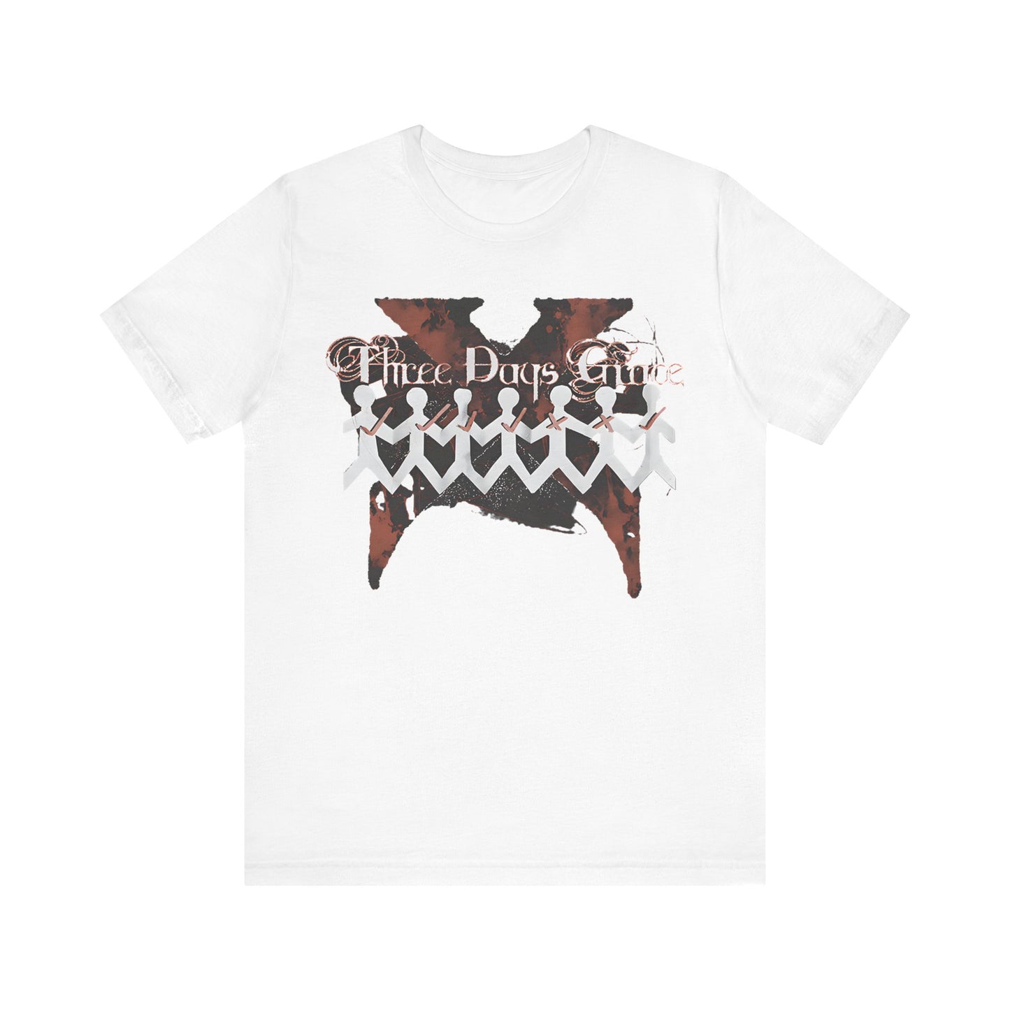Three Days Grace Graphic Tee - Unisex Jersey Short Sleeve T-Shirt