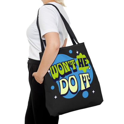 Tote Bag - 'Won't He Do it Yes He will' Inspirational Quote Gift for Faithful