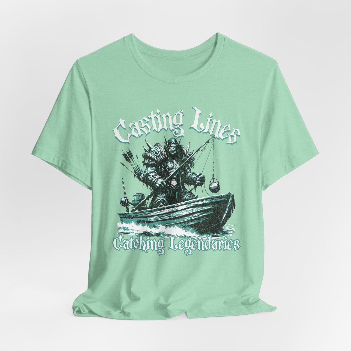 Casting lines, catching legendaries, fishing shirt, gaming shirt, gift for a fisherman, gift for her, gift for her, meme shirt, fisher gifts