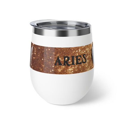 Aries Beauty Copper Vacuum Insulated Cup, 12oz