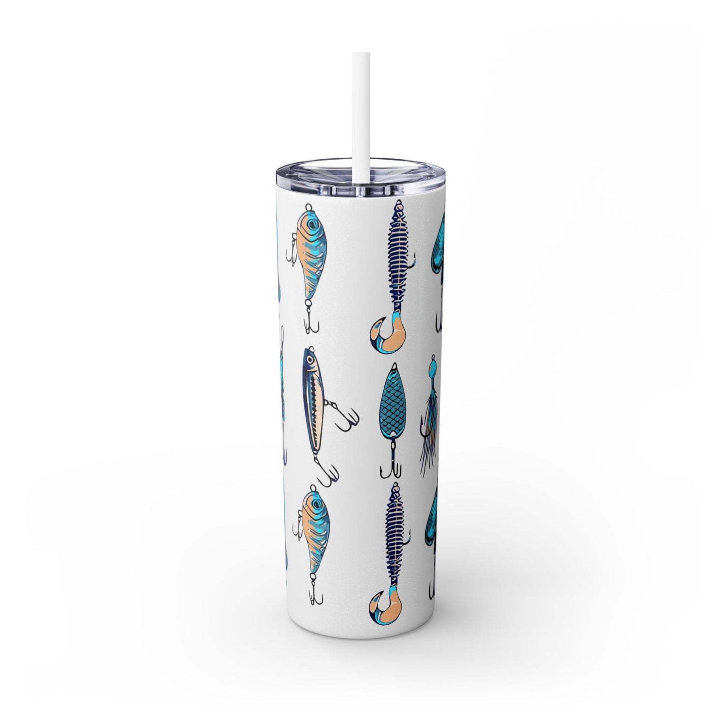 Fishing Lure Skinny 20oz Tumbler