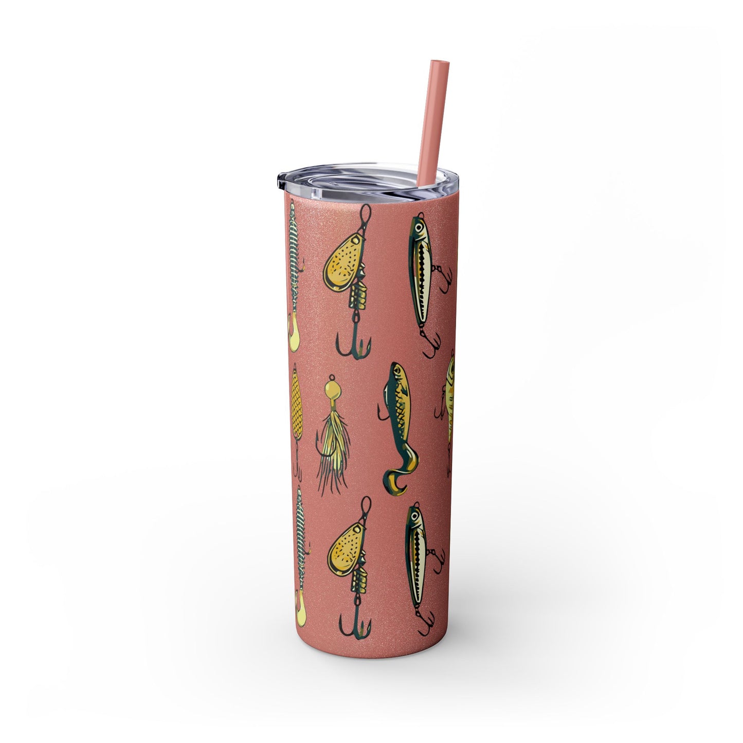 Fishing Lure Skinny 20oz Tumbler