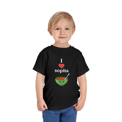 Cute Toddler Short Sleeve Tee with 'GUAU GUAU' Dog Design,
