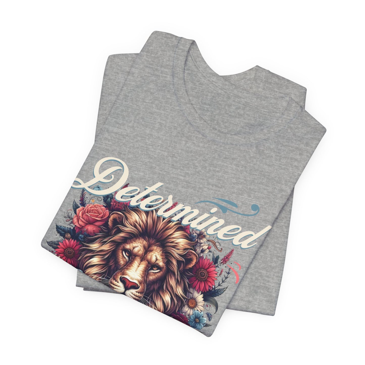 Determined&unstoppable tee, gifts for her, graphic tee, motivational tshirt, great day tee, postive shirt, try me, try it,