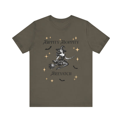 Bippity Boppity Beeyatch Witch Short Sleeve Tee