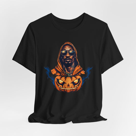 Smoking Pumpkin Short Sleeve Tee