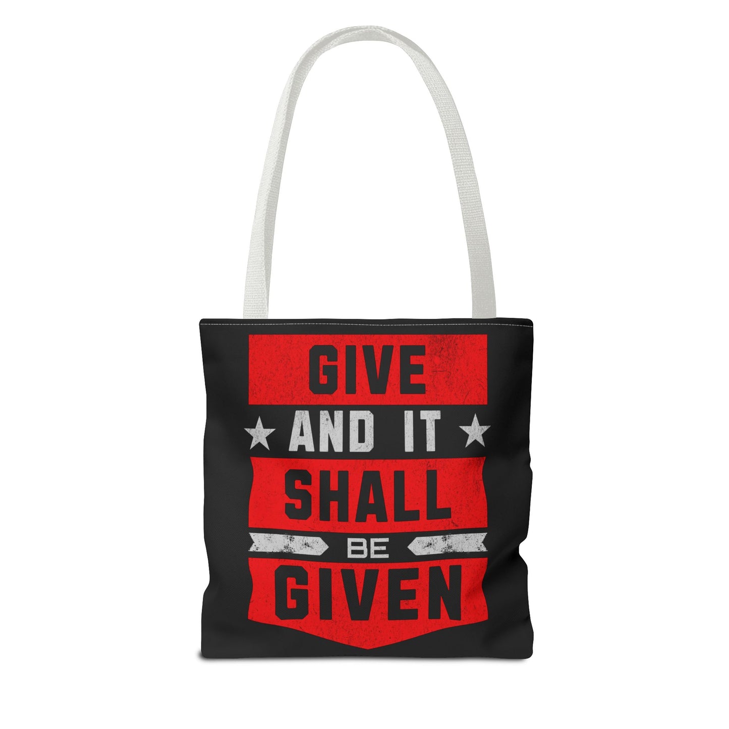 Give and It Shall Be Given Tote Bag (AOP)