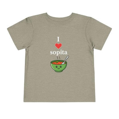 Cute Toddler Short Sleeve Tee with 'GUAU GUAU' Dog Design,
