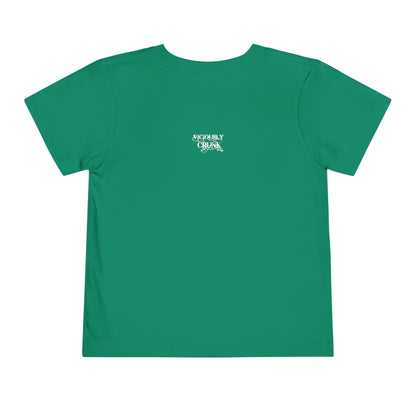 Cute Toddler Short Sleeve Tee- Retro Telephone