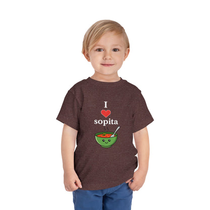 Cute Toddler Short Sleeve Tee with 'GUAU GUAU' Dog Design,