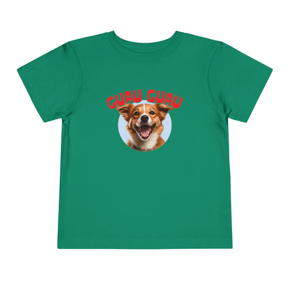 Cheerful Dog Tee for Toddlers | Cute Pet -T-Shirt