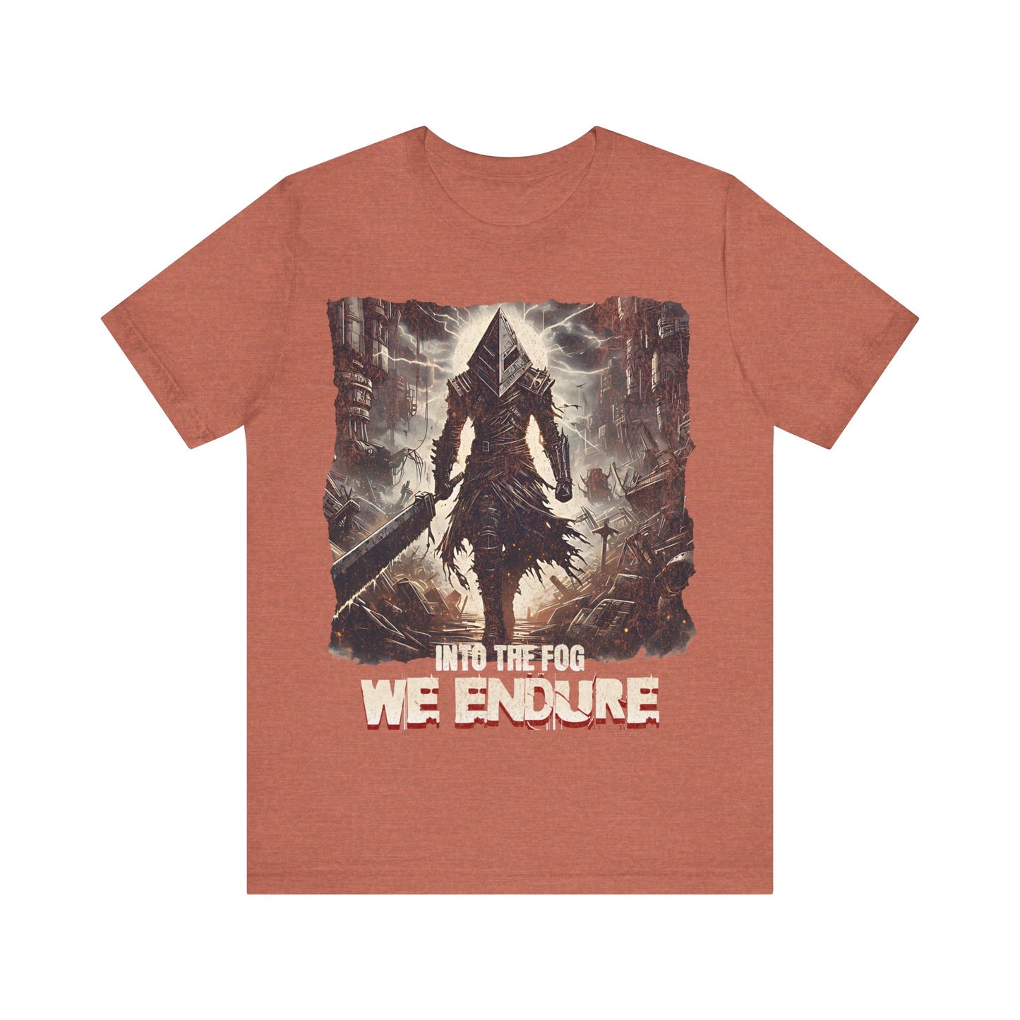 Pyramid Head Into The Fog We Endure- Tee
