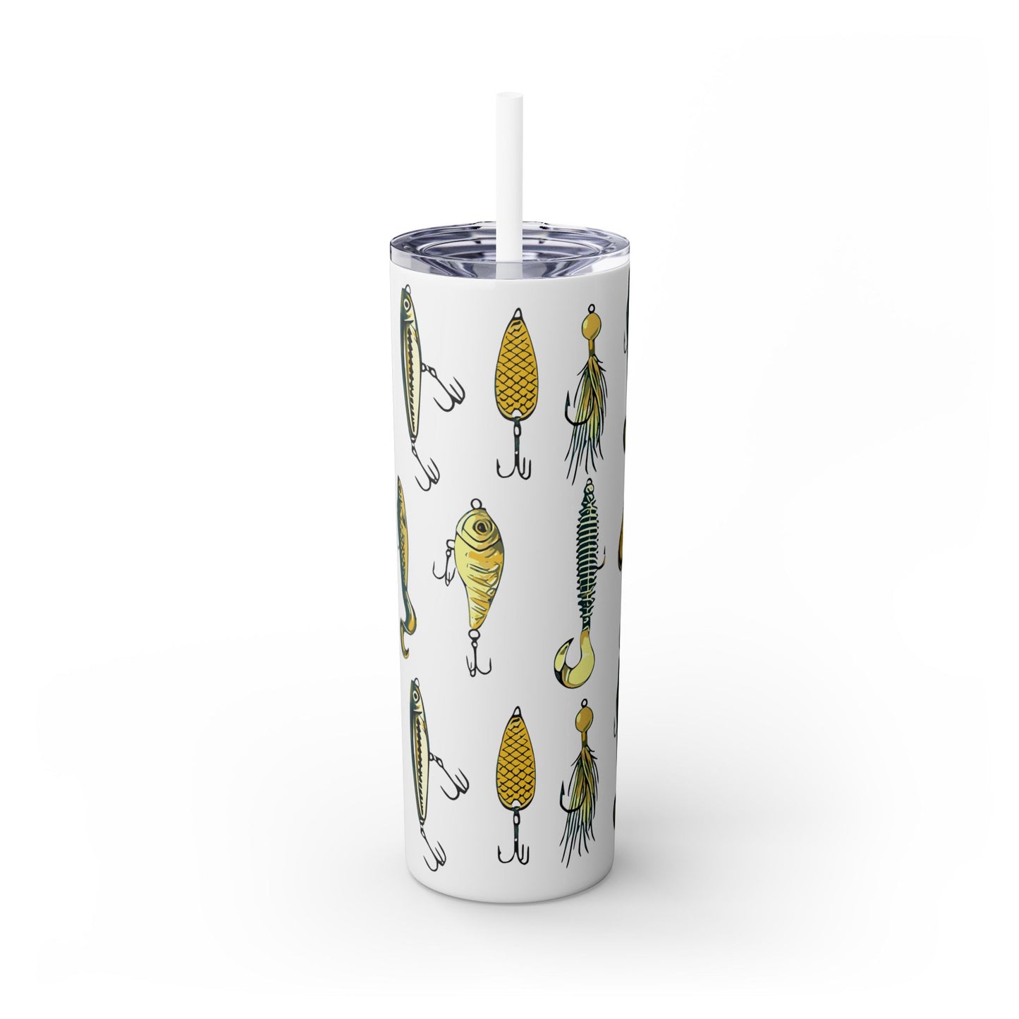 Fishing Lure Skinny 20oz Tumbler