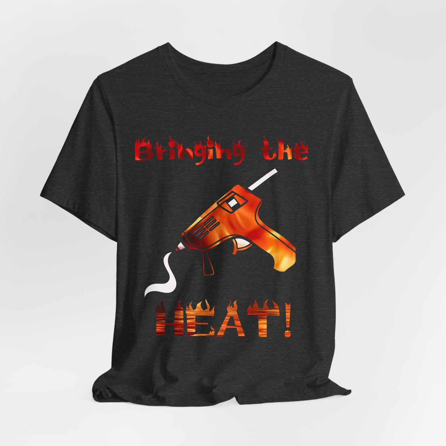 Crafting shirt, hot glue gun shirt, diy shirt,
