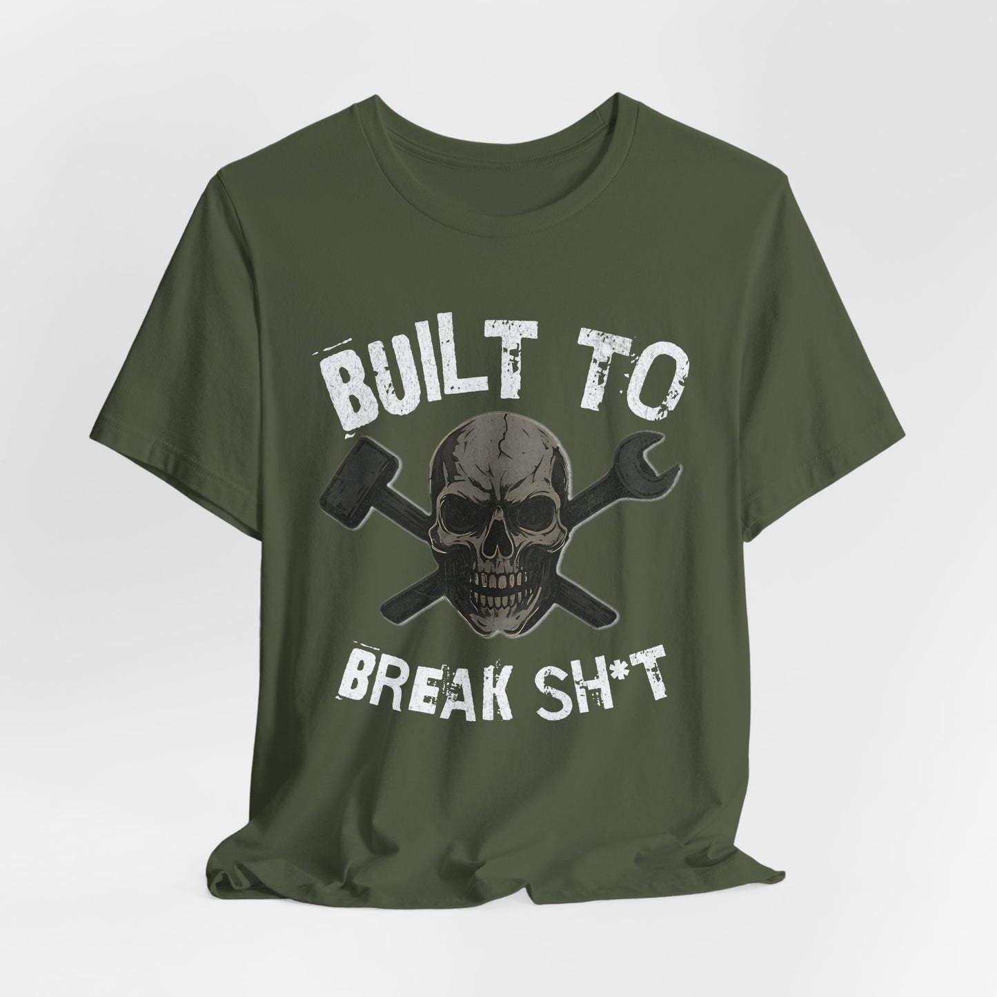 Skull and Tools Tee, Unisex Shirt, Mechanic Gift, Funny Graphic Tee, Break Stuff T-Shirt, Ready to Break Sh*T