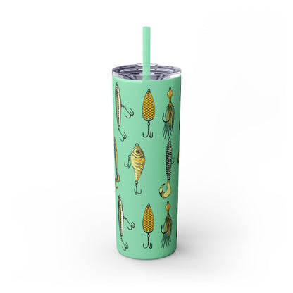 Fishing Lure Skinny 20oz Tumbler