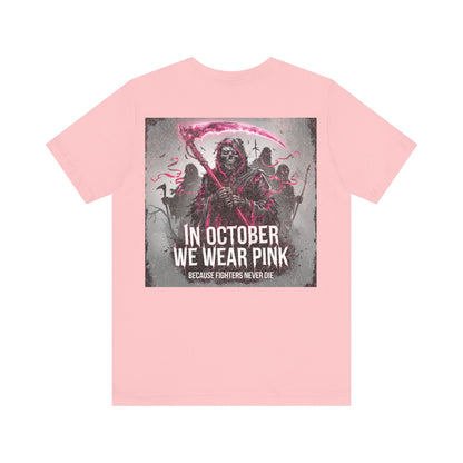 Grim Reaper  Tee- We wear pink in october