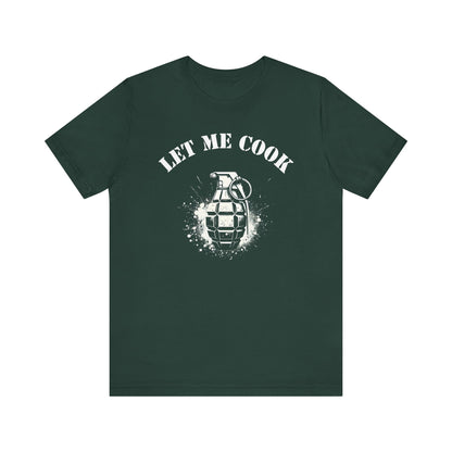 Let me cook gaming Short Sleeve Tee