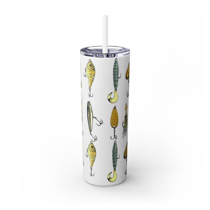 Fishing Lure Skinny 20oz Tumbler