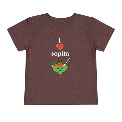 Cute Toddler Short Sleeve Tee with 'GUAU GUAU' Dog Design,