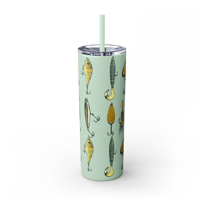 Fishing Lure Skinny 20oz Tumbler