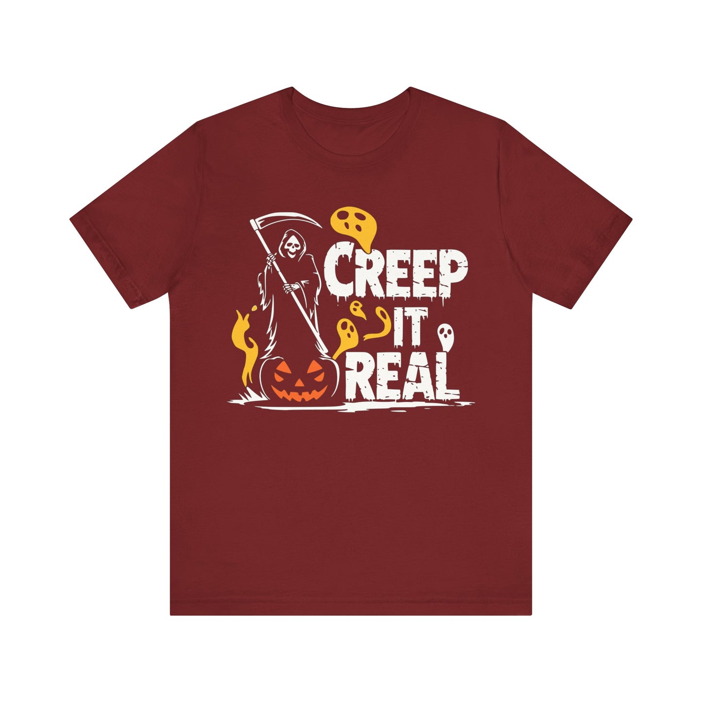 Halloween Grim Reaper Tee -Creep it real