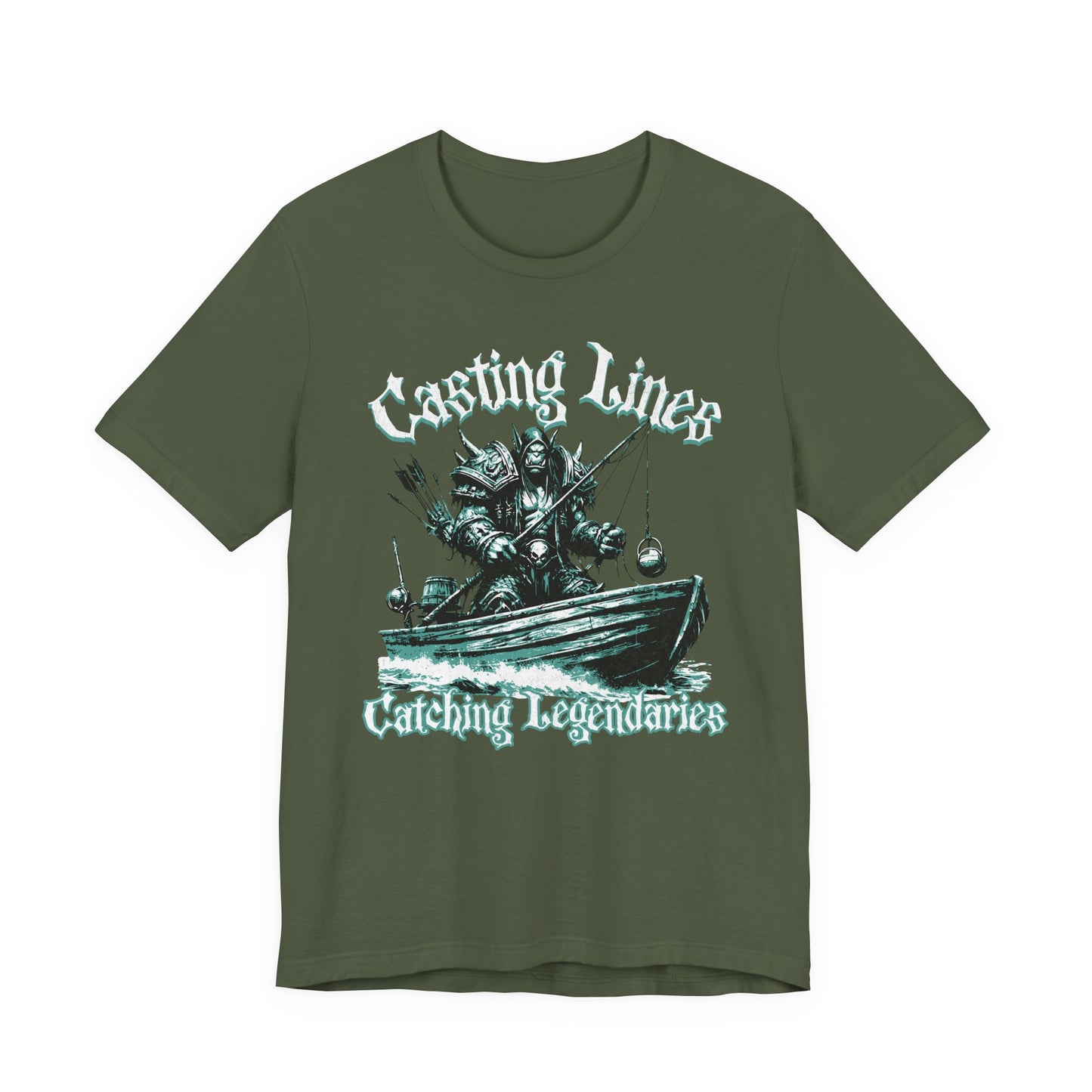 Casting lines, catching legendaries, fishing shirt, gaming shirt, gift for a fisherman, gift for her, gift for her, meme shirt, fisher gifts