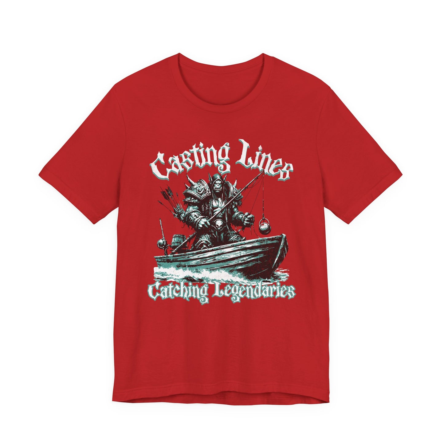 Casting lines, catching legendaries, fishing shirt, gaming shirt, gift for a fisherman, gift for her, gift for her, meme shirt, fisher gifts