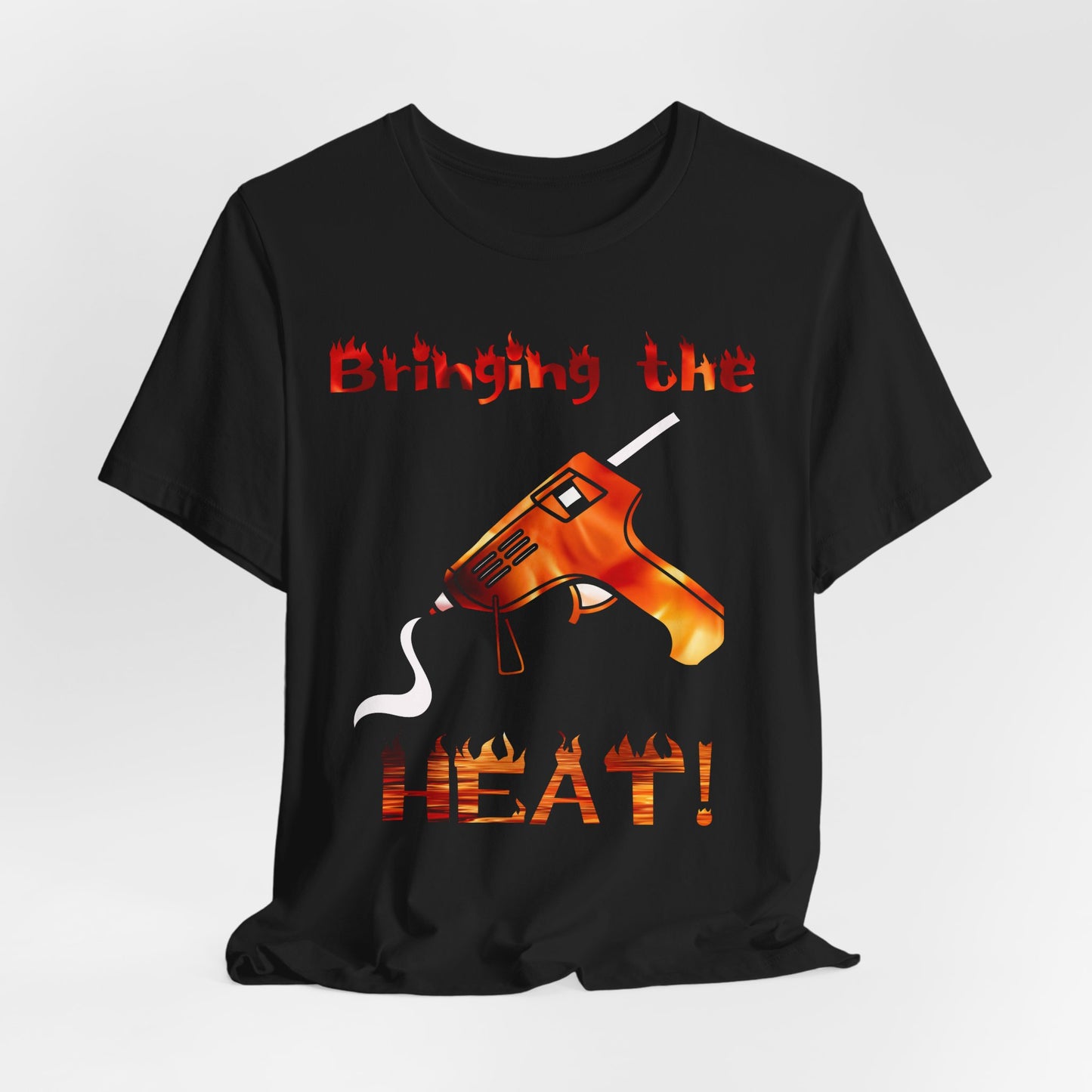 Crafting shirt, hot glue gun shirt, diy shirt,